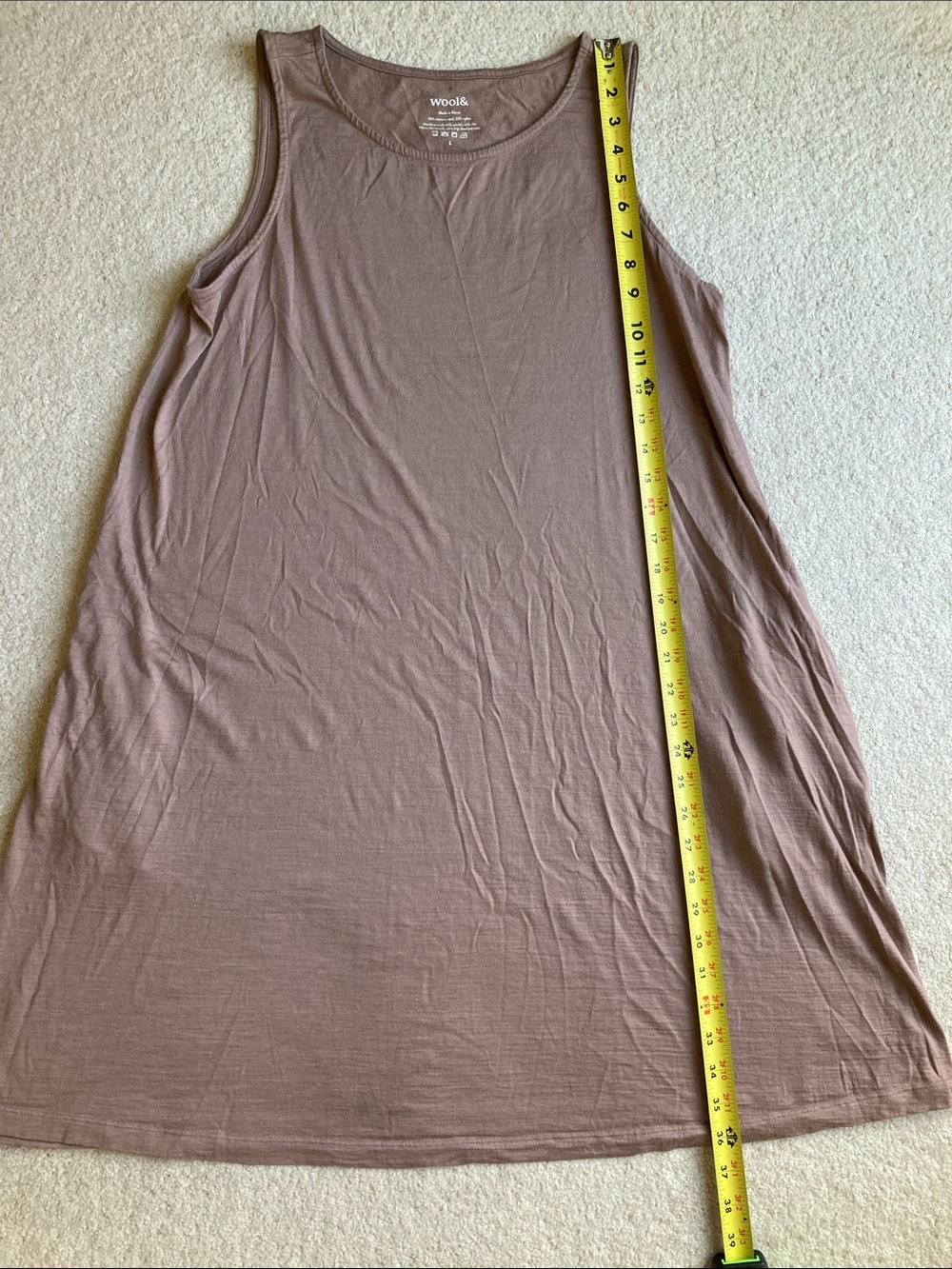wool& merino wool blend dress - Picture 6 of 6